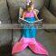 New Design Children's Super Soft Fleece Little Mermaid Tail Blanke Sleeping Bag HSD5765