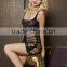 Women sexy Lingerie Seperates Hollow Out Bandage Clubwear Dress