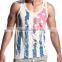 Custom100 Cotton Men Burnout Tank Top