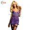 HSZ-7007 Transparent night dress backless lingerie sexy with Lace garter nighty erotic for girls honeymoon images