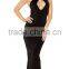 Elegant Floor Length Cut Out Latest Gown Designs Women Evening Gown