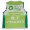 Green Volunteer Vest For Promotional