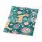 Comfortable Blue Deer Flowers Patterns Sofa Bedroom Carpet Environmental Protection Non-Slip Living Room Rug Home Use