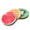 Comfortable Summer Fruit Round Pet Cushion Cat Dog Mat Pet Pad Bed Cover