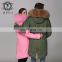 Hot selling latest popular winter raccoon hair lovers' clothes fur coat