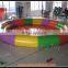 Colorful round non inflatable pool , inflatable wading swiming pool noodles