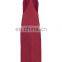 new design 2017 high quality ladies long gowns plain blank 100 polyester halter neck party evening maxi dress