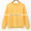 T-WH003 Women Plain Pullover Raglan Sleeve Sportswear Sweatshirts