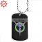 Acrylic photo metal sticker dog tags  china