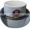 China city administration dress cap with mesh and polyester material