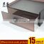 Factory direct hotel supplies pmma plexiglass acrylic drawer box with diamond knob