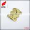 Wooden box accessories 180 degree brass butterfly butt hinge