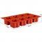 Free Sample Food Grade Heat resistant Nontoxic Silicone Cake Mould Baking Mousse Pudding Mould Tool