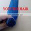 Fashion Color Water Green Hair Products,Flat Tip Hair Extension 1G/Strand
