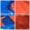 Blue orange polyester hdpe tarpaulin canvas fabric price
