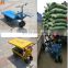 Greenhouse vegetables for electric hand pushed flat car/flatbed tricycle