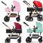 3 in 1 Baby Buggy Luxury Baby Pushchair with Big Wheels