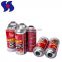 White Coating Aerosol Spray Metal Can Custom Size for Car Care Products