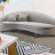 Modern Design Fabric Golden Legs Cushion Living Room Sofa