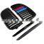 ABS  Front Grille M Color Gloss Black For BMW  E90 3 Series 2005-2007
