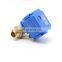 2 way mini electric actuator control valve brass CR02  DC12V MXF 1/2" motorized ball valve