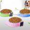 Amazon Hot Sell Hanging Pet Feeder Water Disposer Dogs Cats Single Bowl Neck Protection