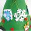 Hot selling holiday felt christmas tree pendant decoration