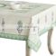 Linen Look Decoration Custom Table Cloth Leaf Print Kitchen Dining Room Print Easy Care Print Tablecloth
