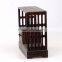 Painted color burnt solid paulownia wood tea booth, small cheap wooden tea wagon                        
                                                Quality Choice