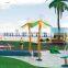 large water park water playground slide aquatic park
