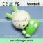 Promotional USB 2.0 Cute Silicon Cartoon Shape USB Flash Disk Bulk 1gb 2gb