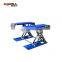 1.4m four cylinder hydraulic lift 5 tons ultra thin small scissor lift auto repair equipment car lift