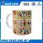 NO. 1 Hottest Sale High Quality Super White China Sublimation Mug (M001-2)