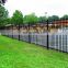 Decorative garden fence metal wrought iron fence panels