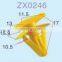 JZ Hot Selling Door Panel Clip Plastic Fastener Automotive Fastener Plastic Car Door Nylon Fixed Clips