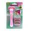 Professional manufacturer hair shaver for women replaceable head women body shavers