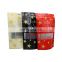 Custom plastic stars pattern zipper stand up cosmetics mylar packaging bags with window