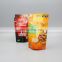 Stand Up Pouch Wholesale Manufacturer Custom Design Resealable Plastic Food Packaging Bags Chips Spice Snacks Nut Packaging bags