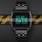 Oem Luxury Watch Automatic Gold Plated Digital Watch Mens Business Watch Skmei 1368