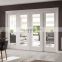 2021 hot sale customized frameless aluminum sectional interior noiseless sliding door design with glass