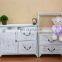 American style rural bedside simple solid wood bedroom Mini modern simple storage storage cabinet