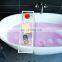 Acrylic Bathtub Tray with Phone Holder, Bath Accessories, Bathroom Book Holder