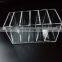 Cheap clear case tabletop storage acrylic rack DVD or CD counter display holder