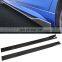 6pcs carbon look 2m universal car side skirts winglet extensions, Side splitters body apron lip for honda