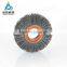 abrasive brush for polishing wood
