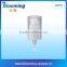Treatment pump metal liquid dispenser with dome overcap