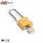 Promotional Cheap Prices High Quality 76mm Long Steel Shackle Aluminum Padlock