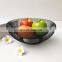 Wholesale Display Fruit Iron Storage Kitchen Bowl Metal 2 Wire Tier Fruit Basket Golden