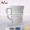 Simple Design Plastic Microwave Gift Mug with Handle