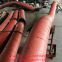 Hose for harbor dredging project, large diameter suction and discharge hose